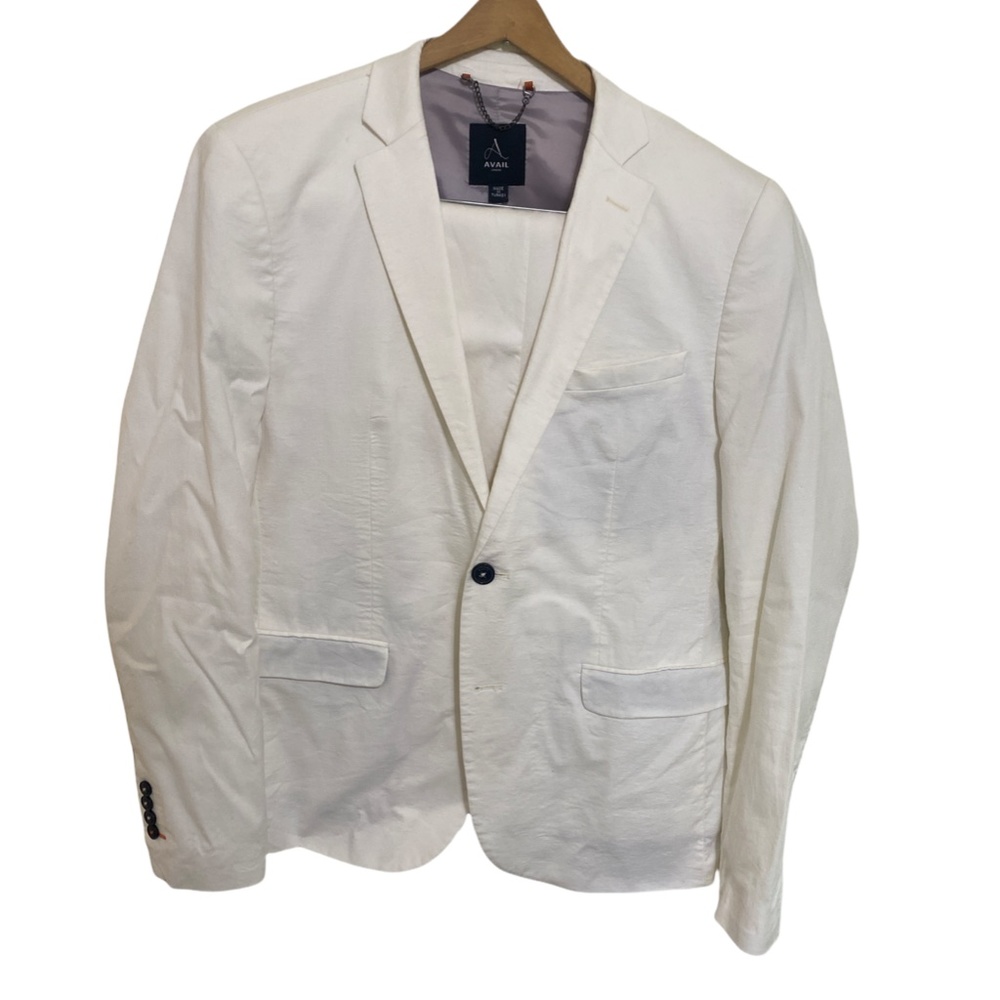 Avail Stain White Suit